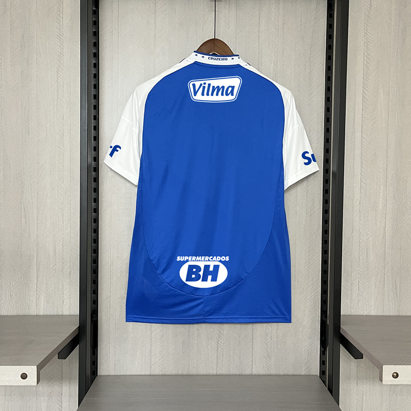 Camisa Cruzeiro 25/26 - Torcedor + Patrocínios