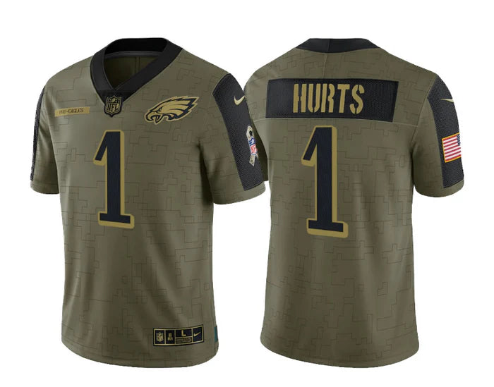 Camisa NFL Philadelphia Eagles Salute To Service 2021