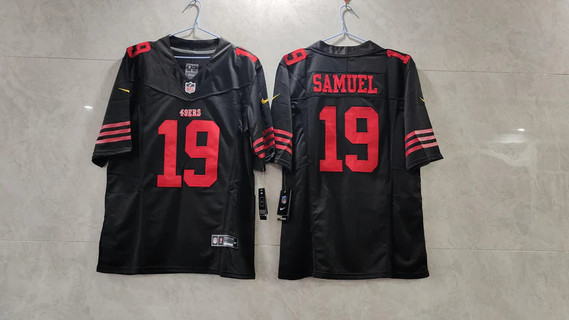 Camisa NFL San Francisco 49ers Jersey Preta/vermelha
