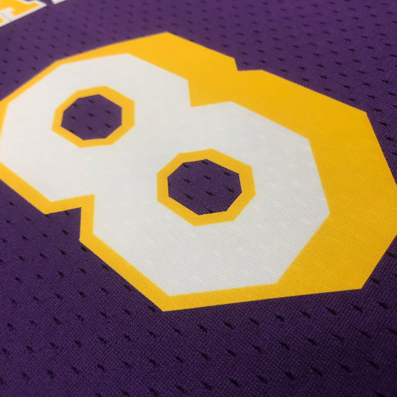 Cropped NBA Lakers Purple