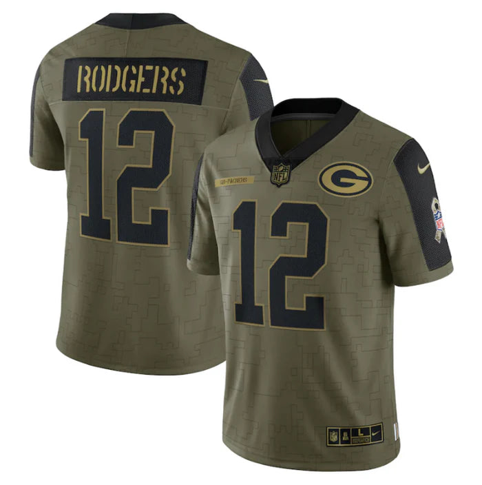 Jersey NFL Green Bay Packers - Salute To Service 2021