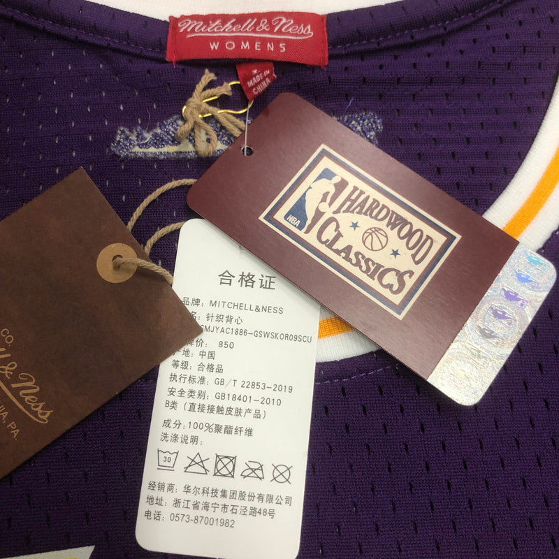Cropped NBA Lakers Purple
