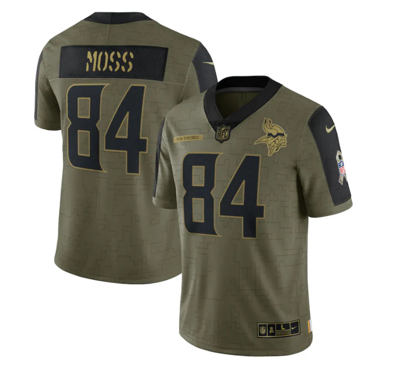 Camisa NFL Minnesota Vikings Salute To Service 2021