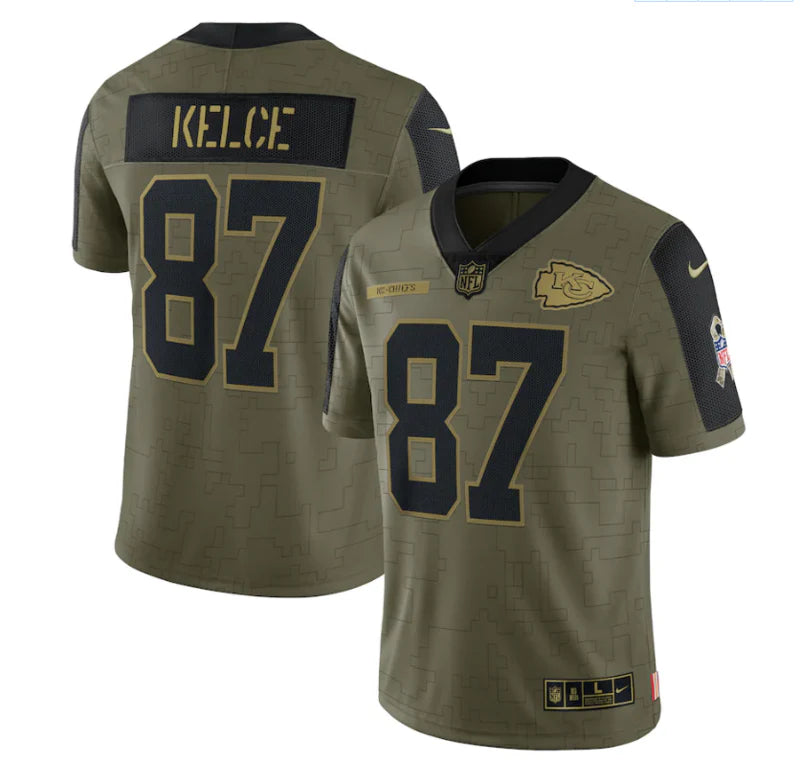 Jersey NFL Kansas City Chiefs - Salute To Service 2021
