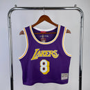 Cropped NBA Lakers Purple