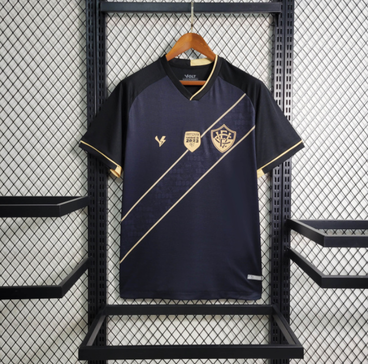 Camisa Vitória Preta 24/25 - Torcedor Masculina