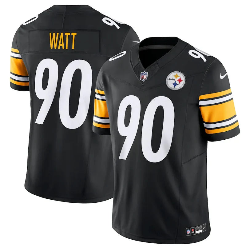 Camisa NFL Pittsburgh Steelers Jersey Preta/amarela