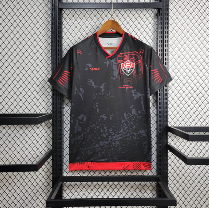 Camisa Vitória Preta 24/25 Away - Masculina