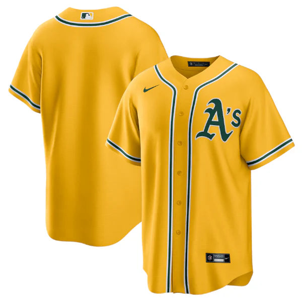 Camisa MLB Oakland Athletics Jersey - Amarela