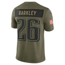 Camisa NFL Philadelphia Eagles Jersey Salute To Service 2025