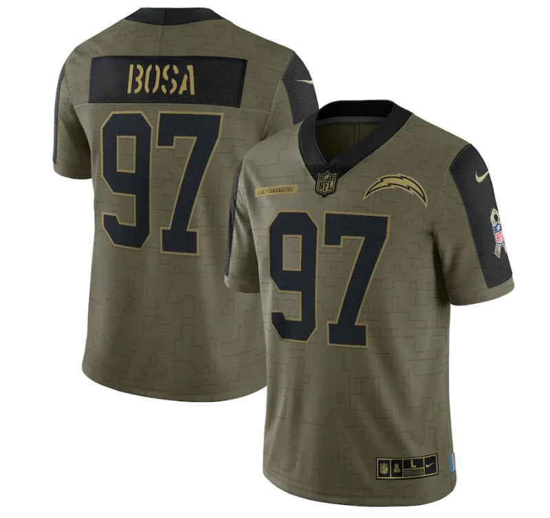 Jersey NFL Los Angeles Chargers - Salute To Service 2021