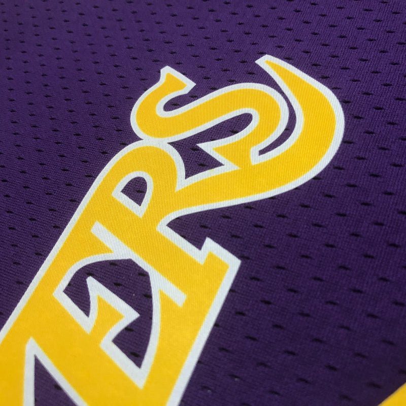 Cropped NBA Lakers Purple