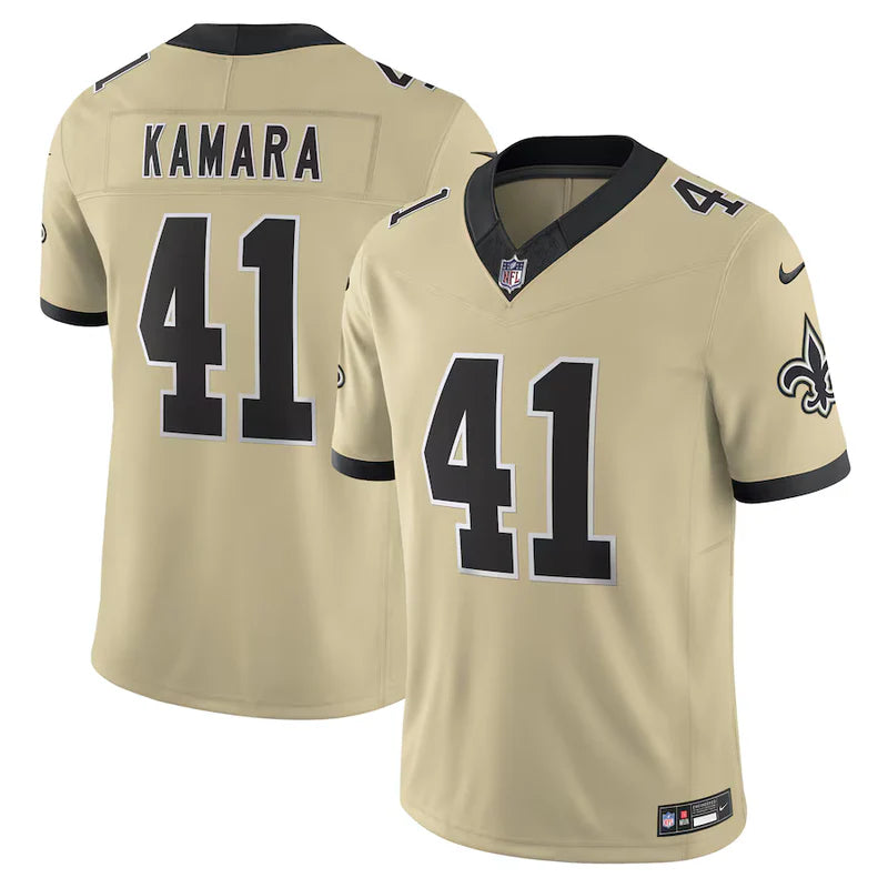 Camisa NFL New Orleans Saints Jersey Gold