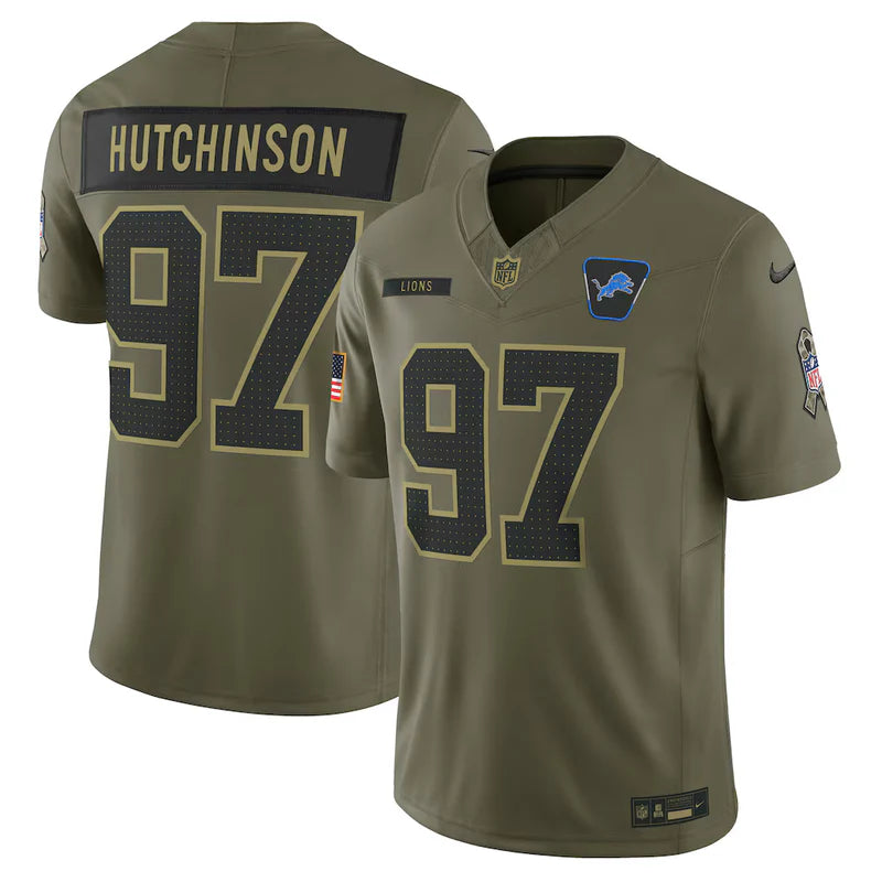 Jersey NFL Detroit Lions - Salute To Service 2025