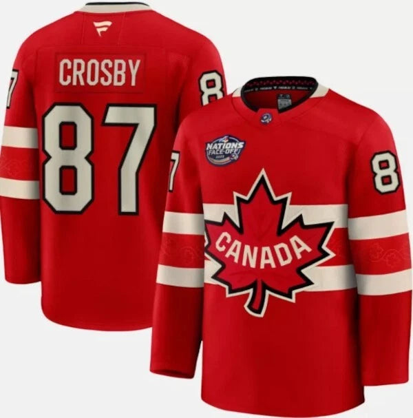 Jersey Canadá 4Nations Face-Off Crosby