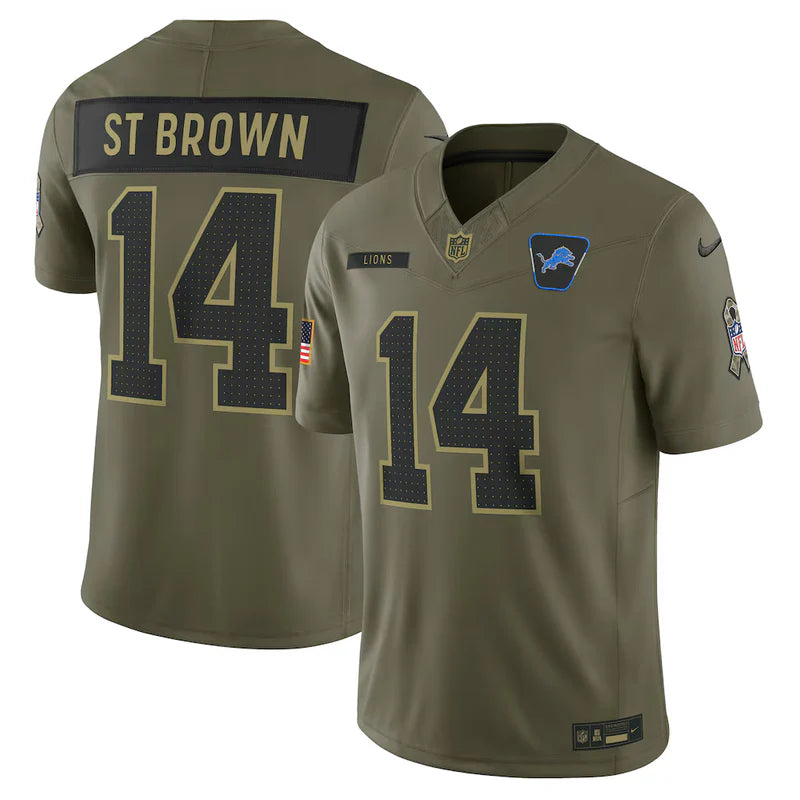 Jersey NFL Detroit Lions - Salute To Service 2025