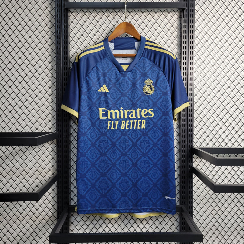 Camisa Real Madrid Azul Royal - 23/24